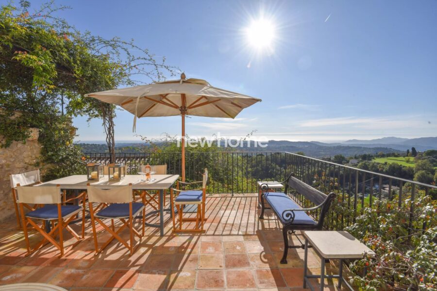 Maison à vendre à Châteauneuf-Grasse — Vue mer — photo 2