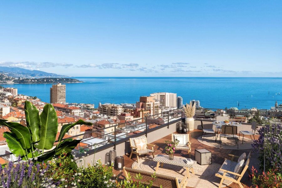 Appartement à vendre à Beausoleil — Vue mer — photo 1