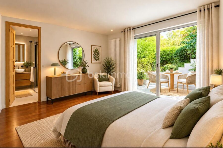 Maison à vendre à Marnes la coquette — Vue parc & jardin — photo 6