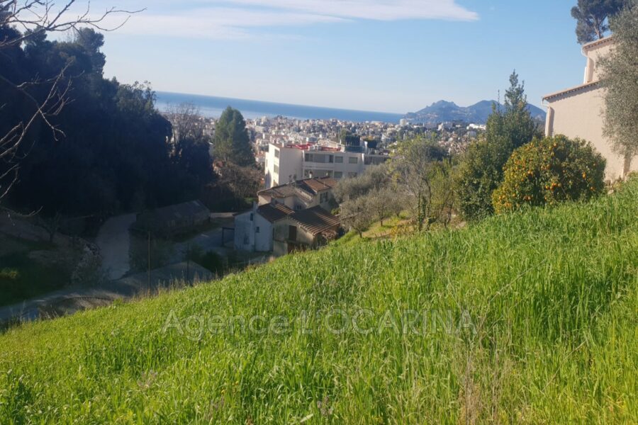 Terrain à vendre à Le Cannet — Vue mer — photo 1