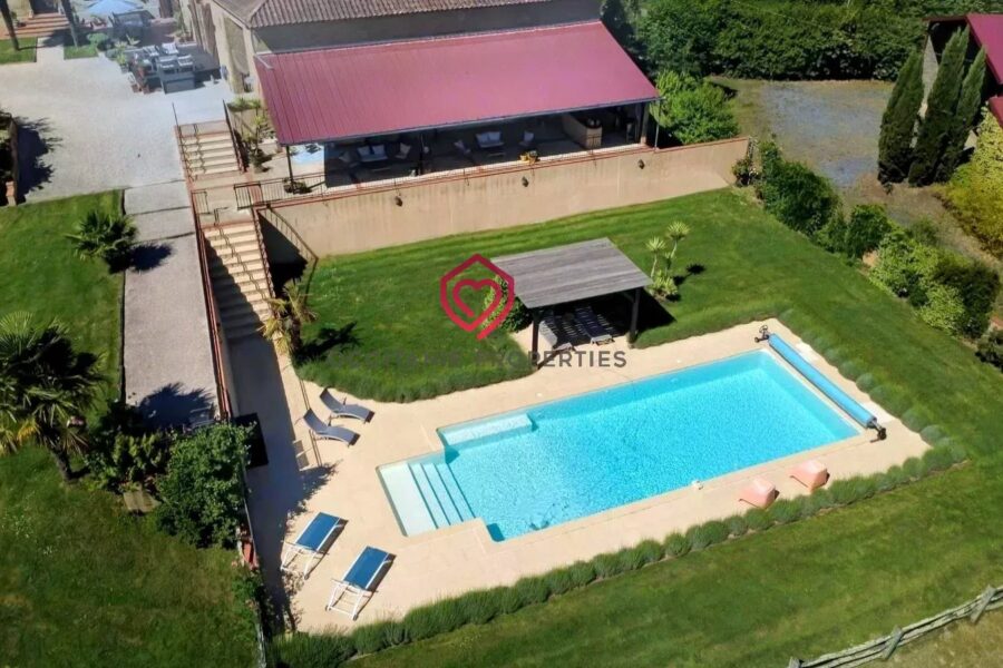 Maison à vendre à Couloumé-Mondebat — Vue montagne — photo 21