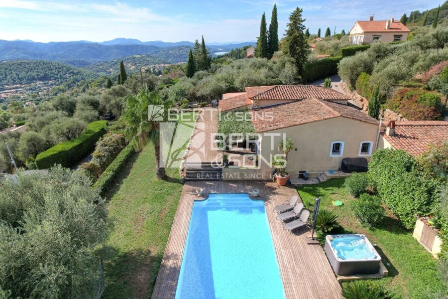 Maison à vendre à Le Tignet — Vue mer — photo 16