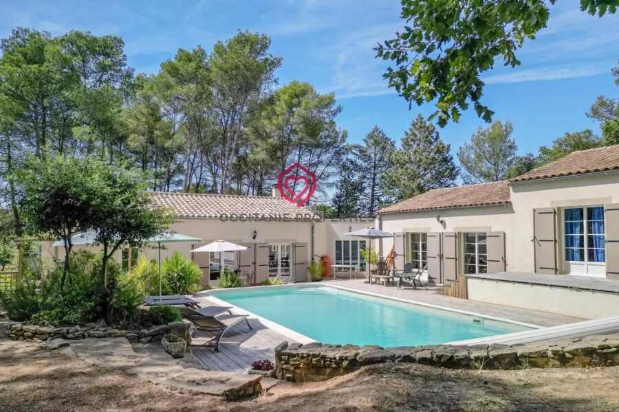 Maison à vendre à Malves-en-Minervois — Vue parc & jardin — photo 2