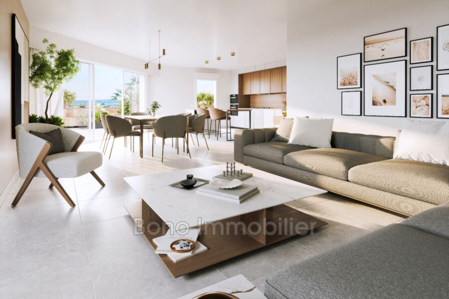 Appartement à vendre à Saint-Laurent-du-Var — Vue mer — photo 3
