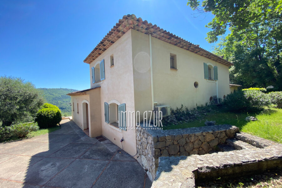 Maison à vendre à Tourrettes-sur-Loup — Vue montagne — photo 11