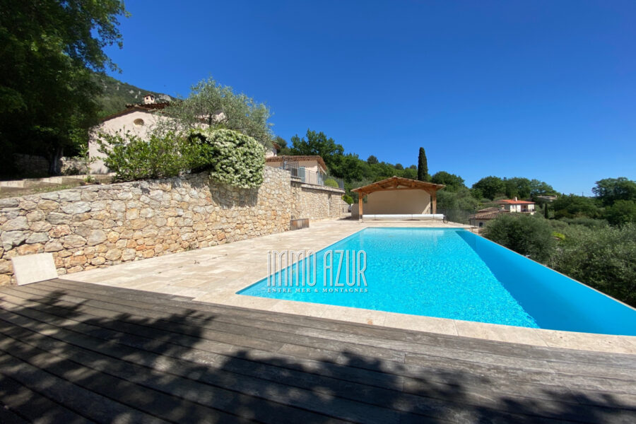 Maison à vendre à Tourrettes-sur-Loup — Vue montagne — photo 9