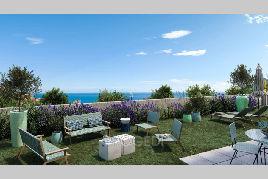 Appartement à vendre à Beausoleil — Vue mer — photo 1