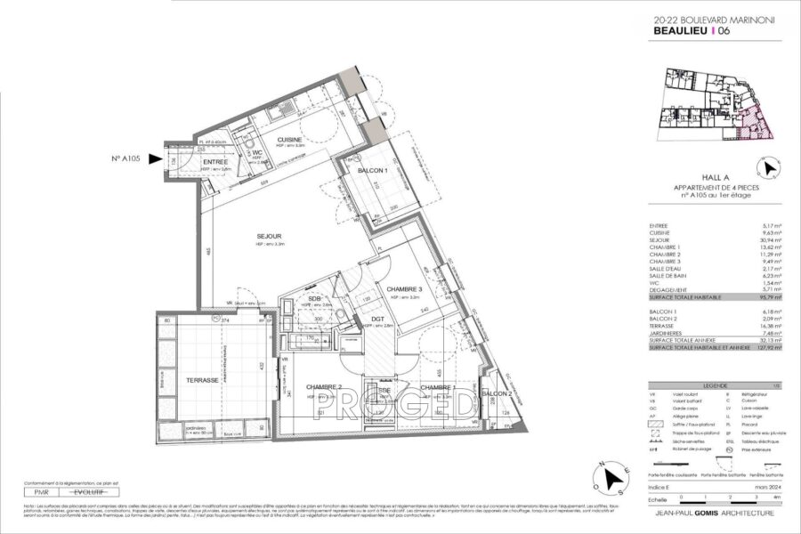 Appartement à vendre à Beaulieu-sur-Mer — Vue mer — photo 10