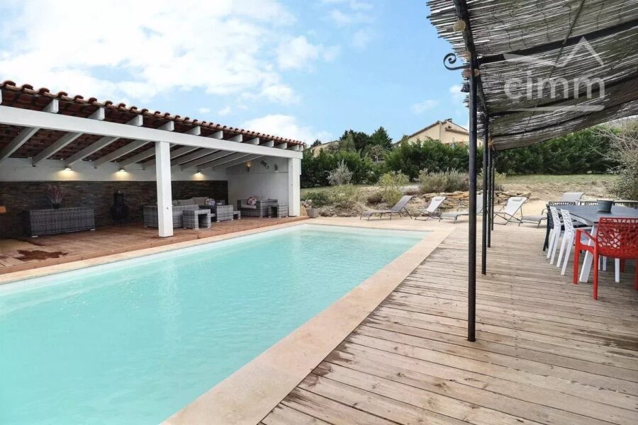 Maison à vendre à Lagorce — Vue montagne — photo 3