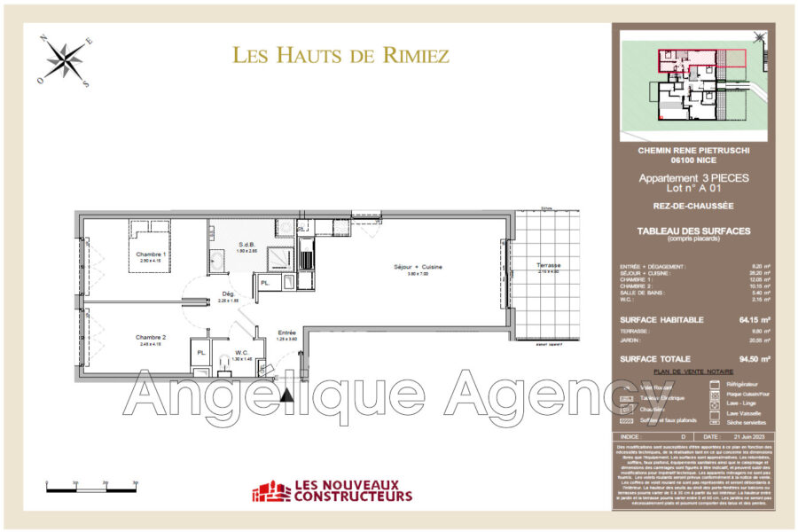 Appartement à vendre à Nice — Vue montagne — photo 5