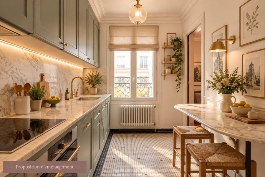 Appartement à vendre à Paris 3e arrondissement — Vue sur la ville — photo 14