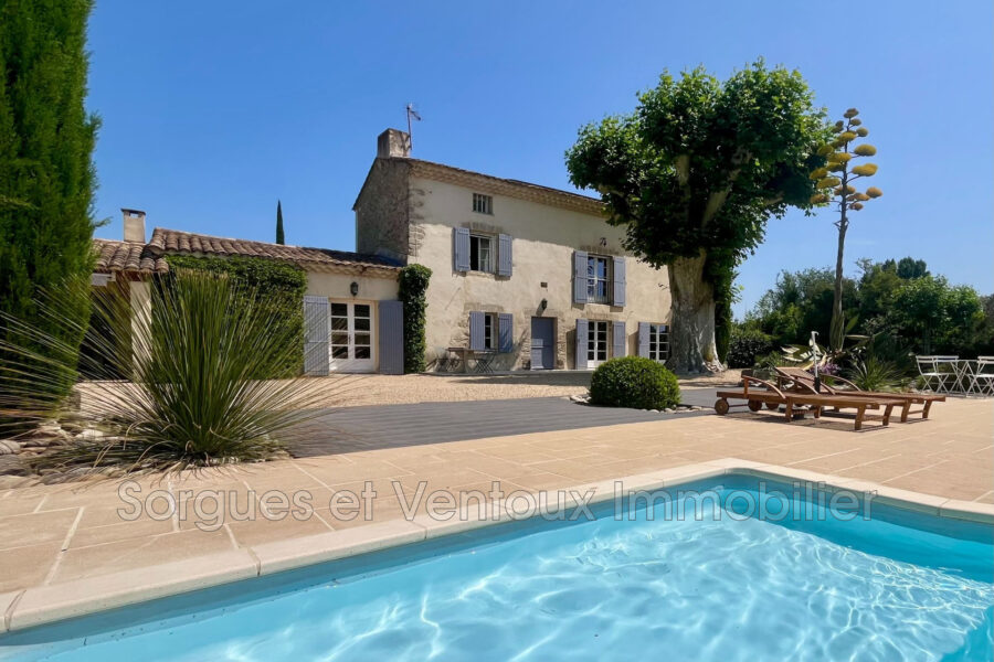 Maison à vendre à Caumont-sur-Durance — Vue parc & jardin — photo 2