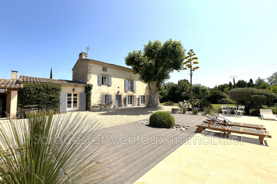 Maison à vendre à Caumont-sur-Durance — Vue parc & jardin — photo 3