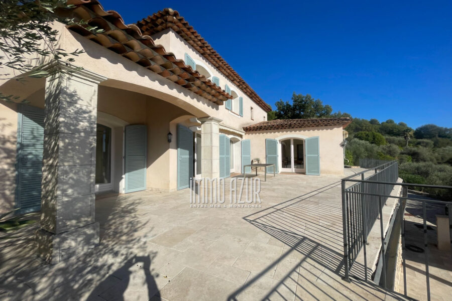 Maison à vendre à Tourrettes-sur-Loup — Vue montagne — photo 7