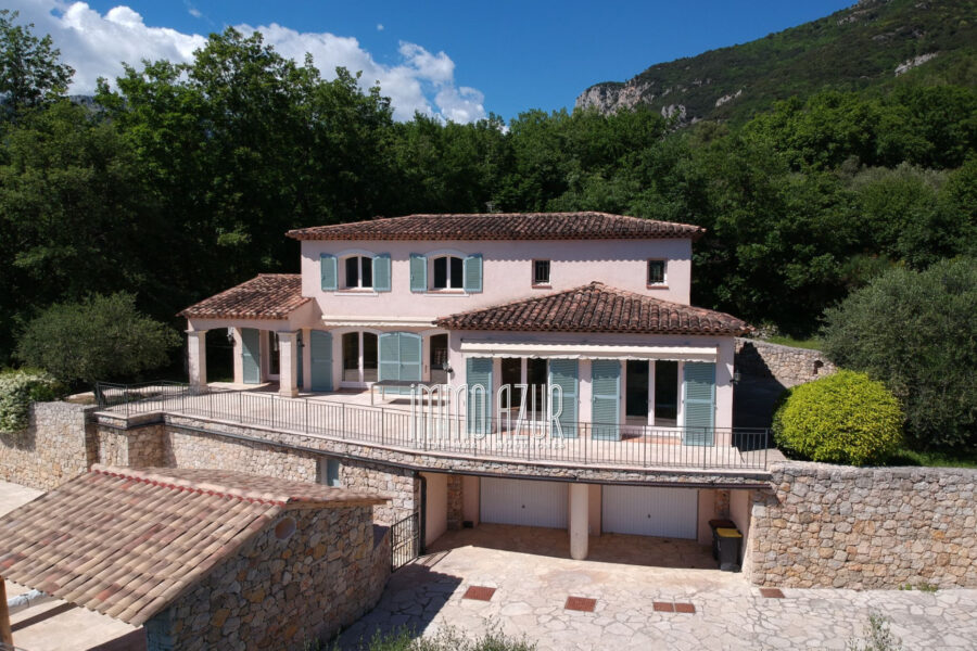 Maison à vendre à Tourrettes-sur-Loup — Vue montagne — photo 5