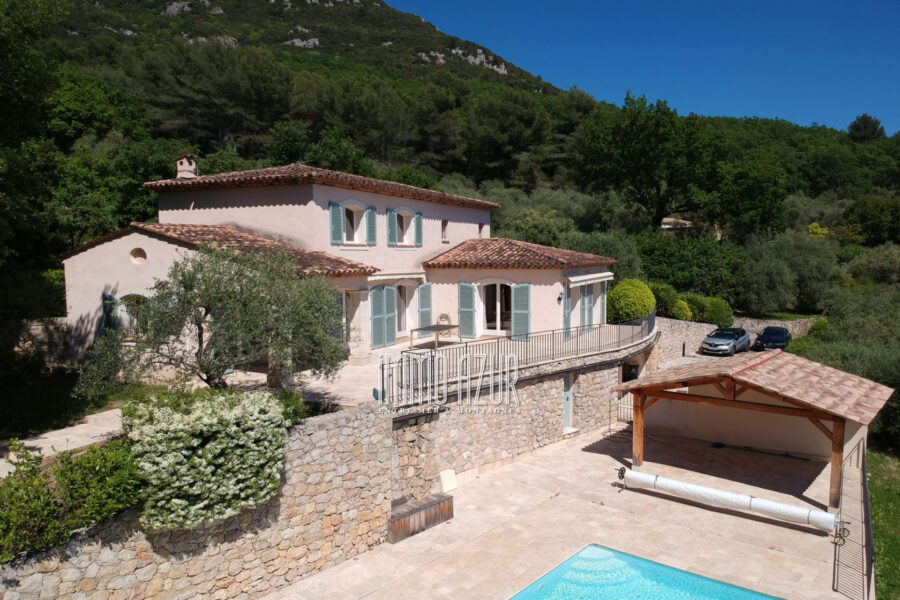 Maison à vendre à Tourrettes-sur-Loup — Vue montagne — photo 3