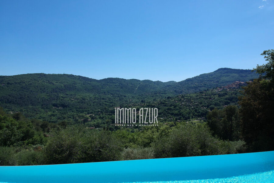 Maison à vendre à Tourrettes-sur-Loup — Vue montagne — photo 13