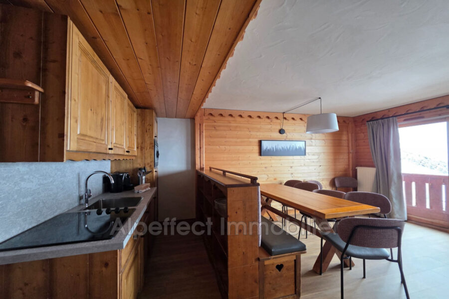 Appartement à vendre à Les Menuires,-les-Belleville — Vue montagne — photo 4