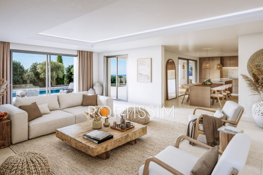Maison à vendre à Cagnes-sur-Mer — Vue mer — photo 3