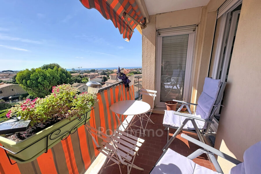 Appartement à vendre à Cagnes-sur-Mer — Vue mer — photo 1