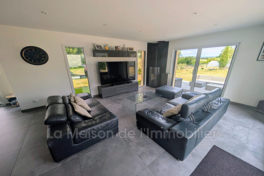 Maison à vendre à Criquebeuf-sur-Seine — Vue fleuve — photo 6