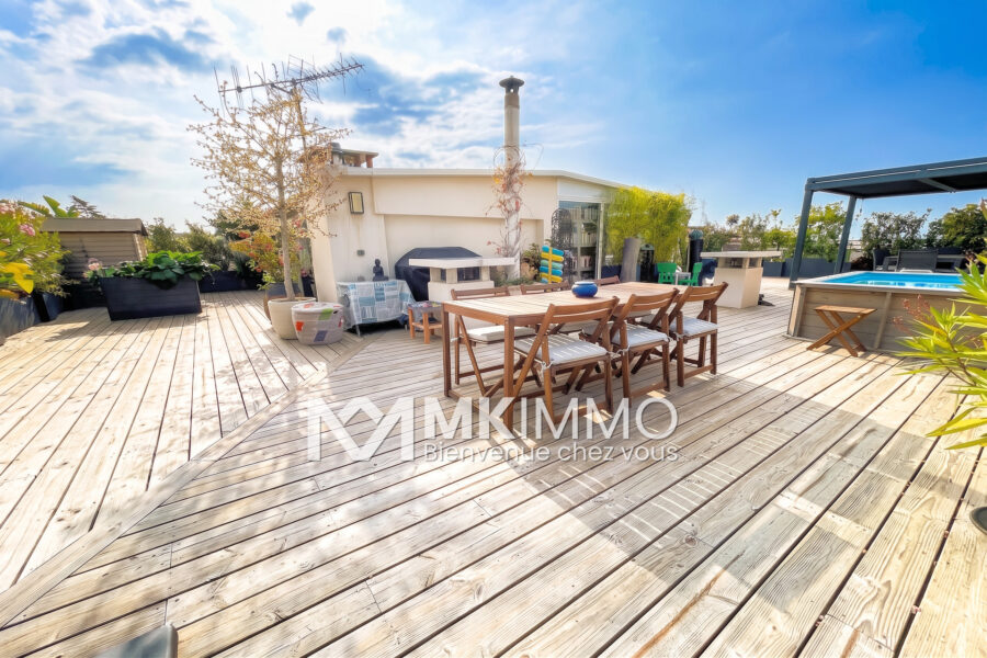 Appartement à vendre à Cagnes-sur-Mer — Vue mer — photo 4