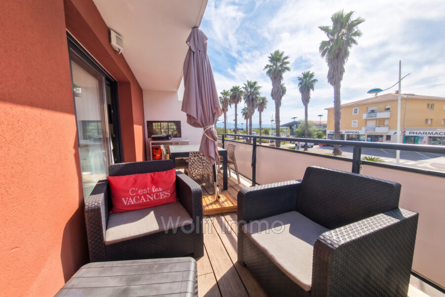 Appartement à vendre à Canet-en-Roussillon — Vue sur la ville — photo 1