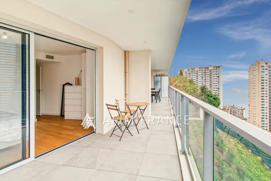 Appartement à louer à Beausoleil — Vue mer — photo 9