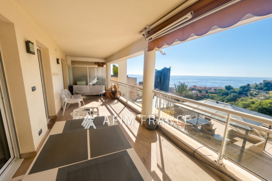 Appartement à louer à Beausoleil — Vue mer — photo 1