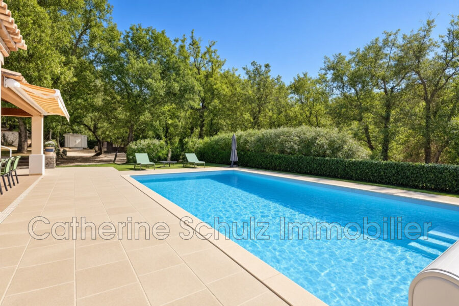Maison à vendre à Saint-Paul-en-Forêt — Vue parc & jardin — photo 5