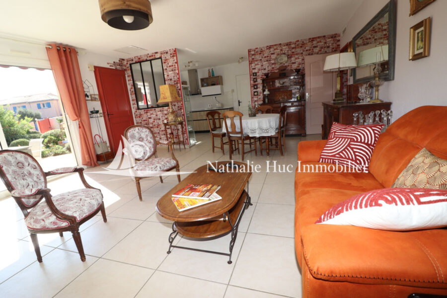 Maison à vendre à Canet-en-Roussillon — Vue parc & jardin — photo 4