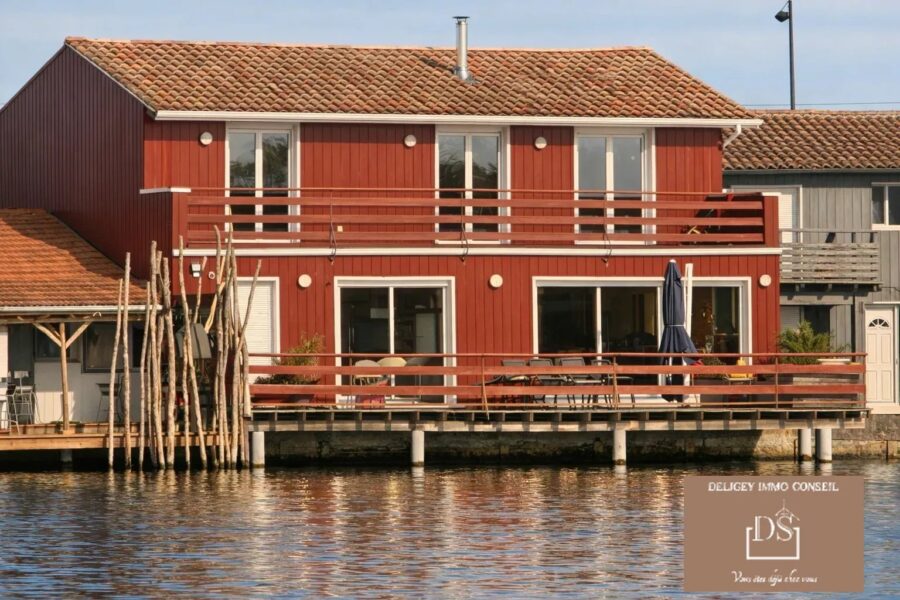 Maison à vendre à Gujan-Mestras — Vue bassin — photo 2