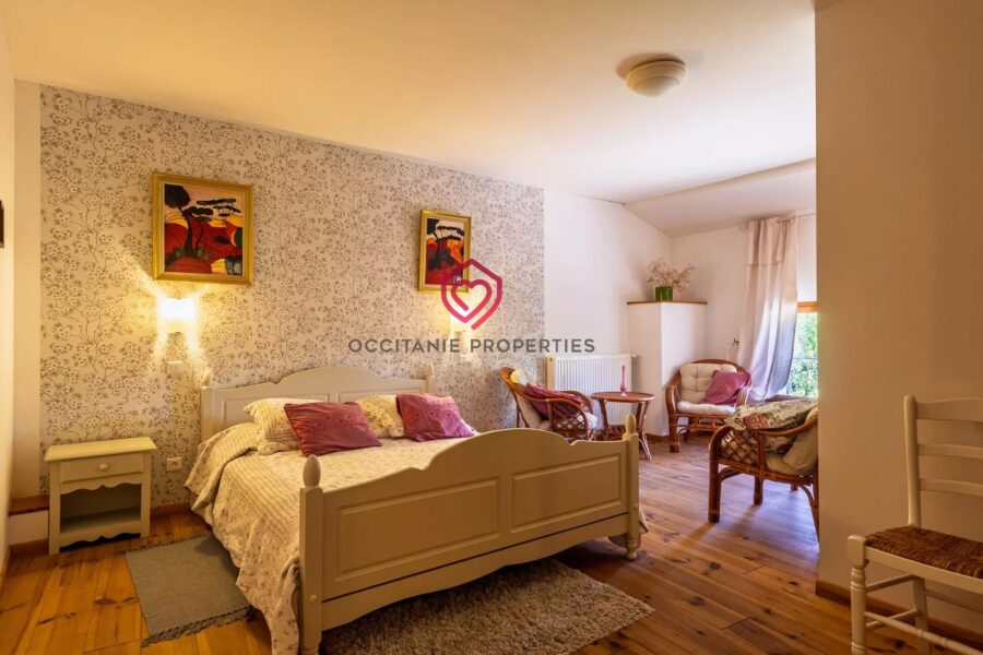 Maison à vendre à Belvèze-du-Razès — Vue parc & jardin — photo 18