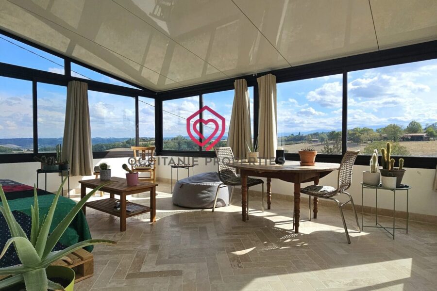 Maison à vendre à Carla-Bayle — Vue montagne — photo 1