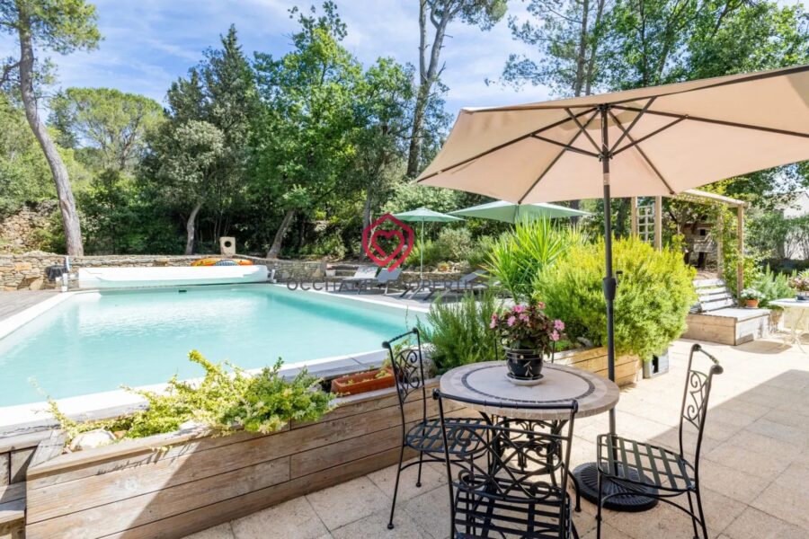 Maison à vendre à Malves-en-Minervois — Vue parc & jardin — photo 3