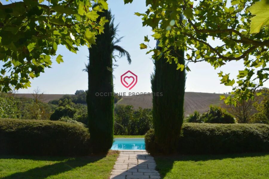 Maison à vendre à Villefranche-de-Lauragais — Vue montagne — photo 9