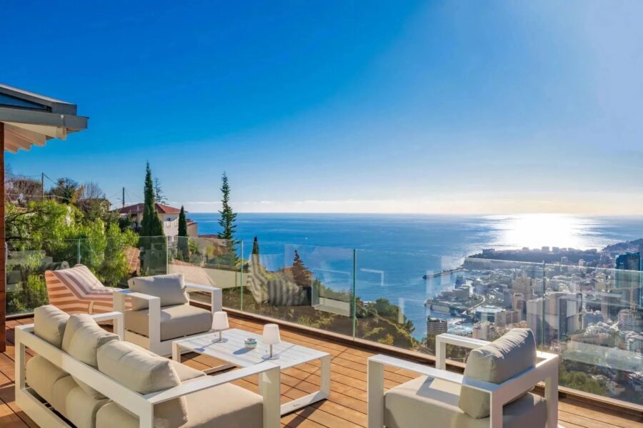 Maison à vendre à Roquebrune-Cap-Martin — Vue mer — photo 2