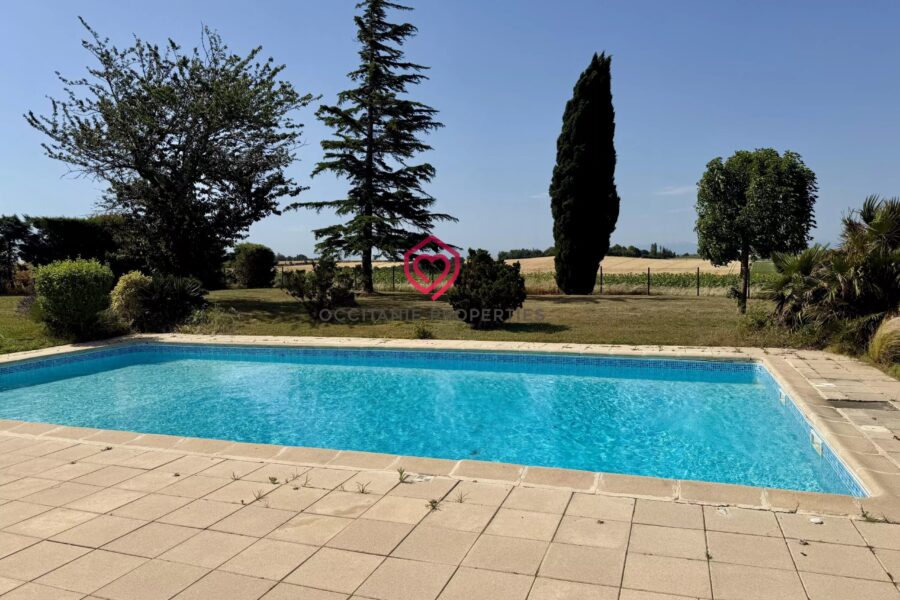 Maison à vendre à Villefranche-de-Lauragais — Vue montagne — photo 1