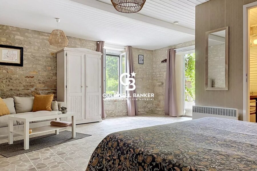 Maison à vendre à Aumagne — Vue parc & jardin — photo 4