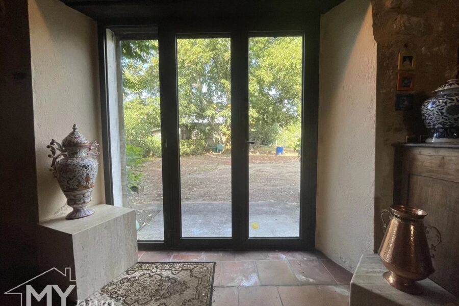 Maison à vendre à Saint-Antoine-de-Breuilh — Vue parc & jardin — photo 7