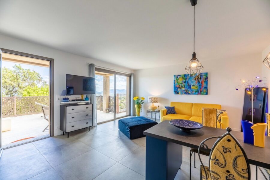 Maison en location vacances à Zonza — Vue mer — photo 30