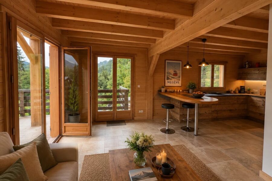 Maison à vendre à Praz-sur-Arly — Vue montagne — photo 4