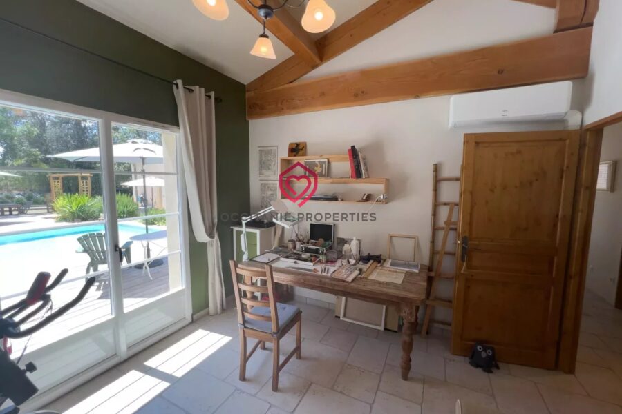 Maison à vendre à Malves-en-Minervois — Vue parc & jardin — photo 11