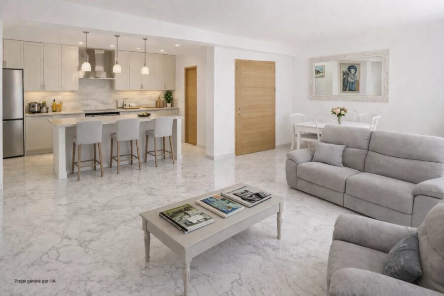Appartement à vendre à Beaulieu-sur-Mer — Vue parc & jardin — photo 2