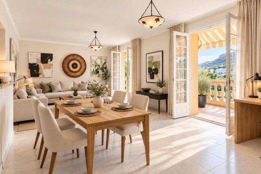 Appartement à vendre à Roquebrune-Cap-Martin — Vue mer — photo 2