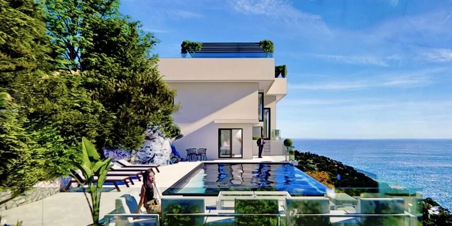 Maison à vendre à Roquebrune-Cap-Martin — Vue mer — photo 5