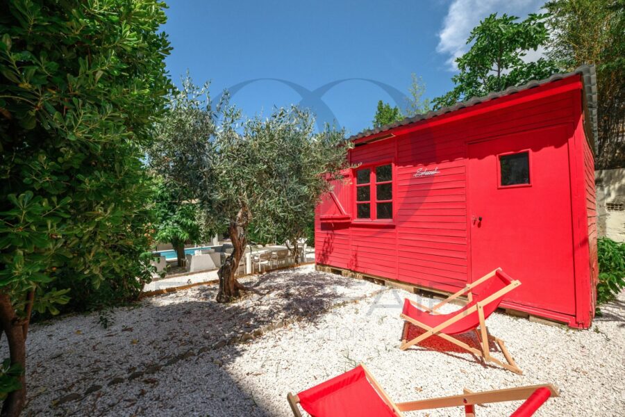 Maison à vendre à Cagnes-sur-Mer — Vue parc & jardin — photo 24
