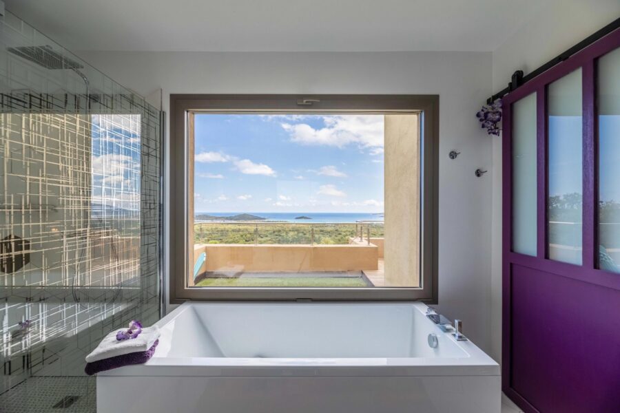 Maison en location vacances à Zonza — Vue mer — photo 22