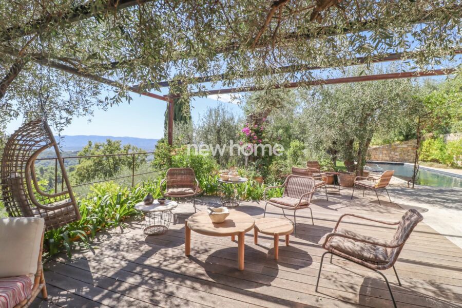 Maison à vendre à Châteauneuf-Grasse — Vue mer — photo 5
