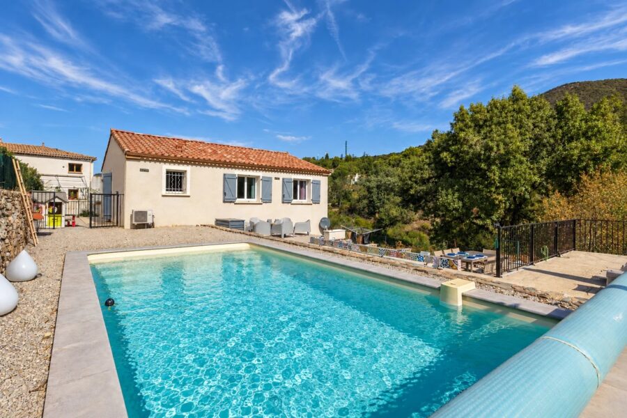 Maison à vendre à Roquebrun — Vue nature — photo 2